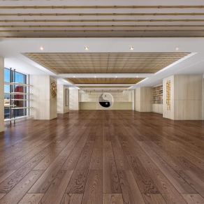 新中式太极馆3D模型下载